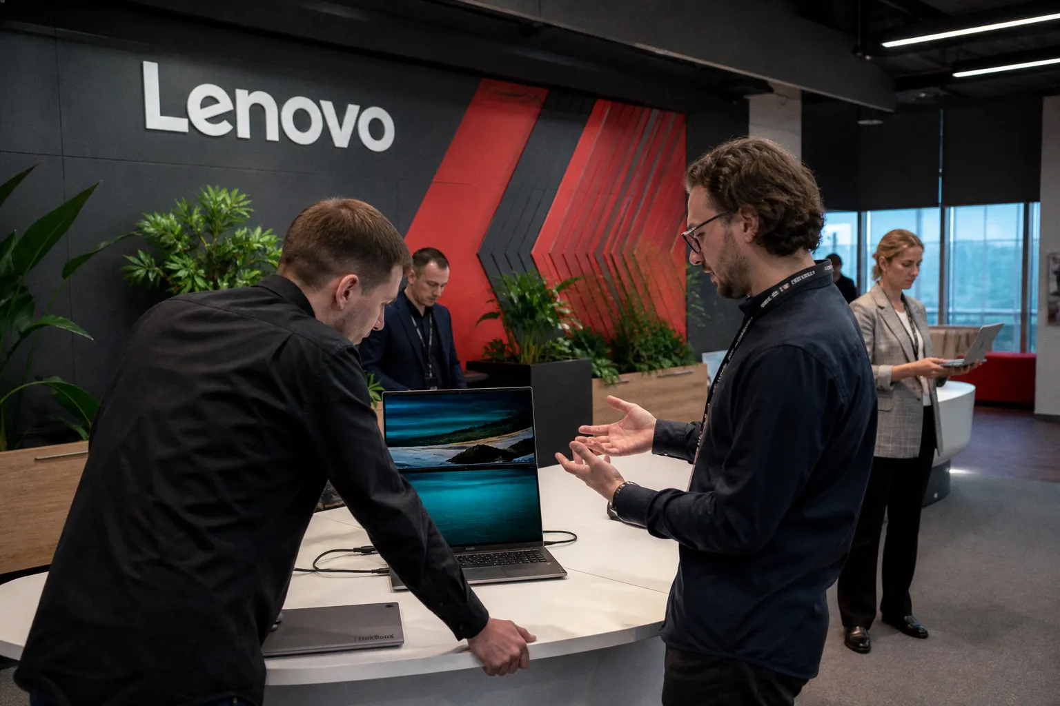 Lenovo разрабатывает концептуальный ThinkBook с раздвижным OLED-экраном