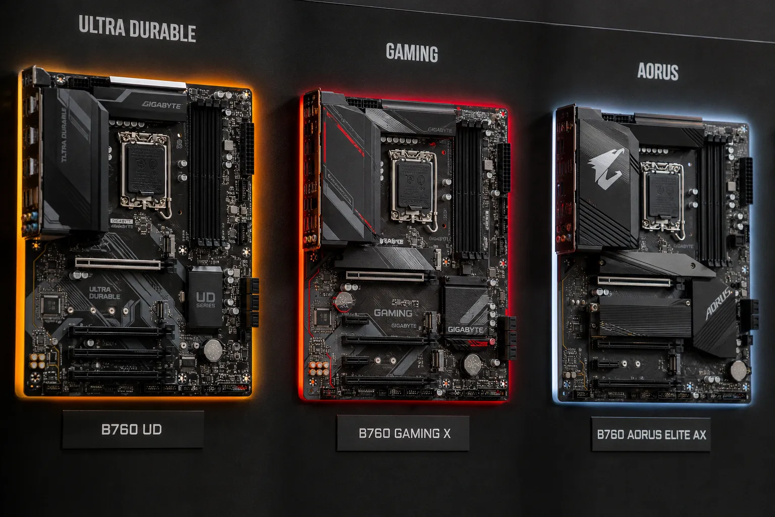 Материнская плата Gigabyte: разница между Aorus, Gaming и UD