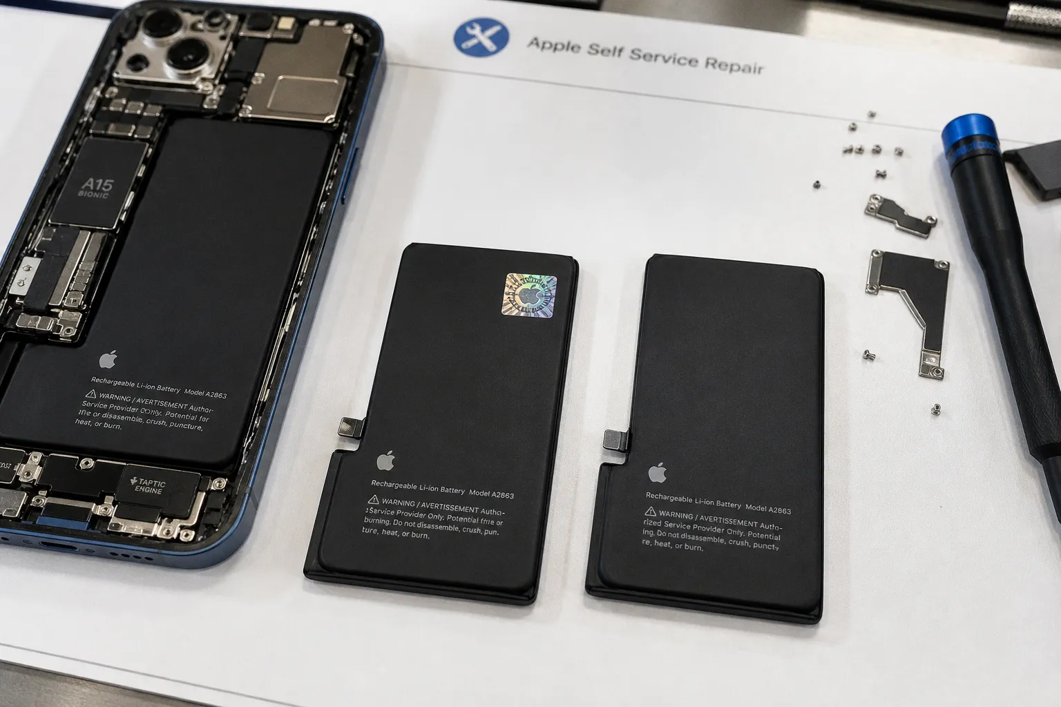 Замена аккумулятора iPhone 14: оригинал или копия?