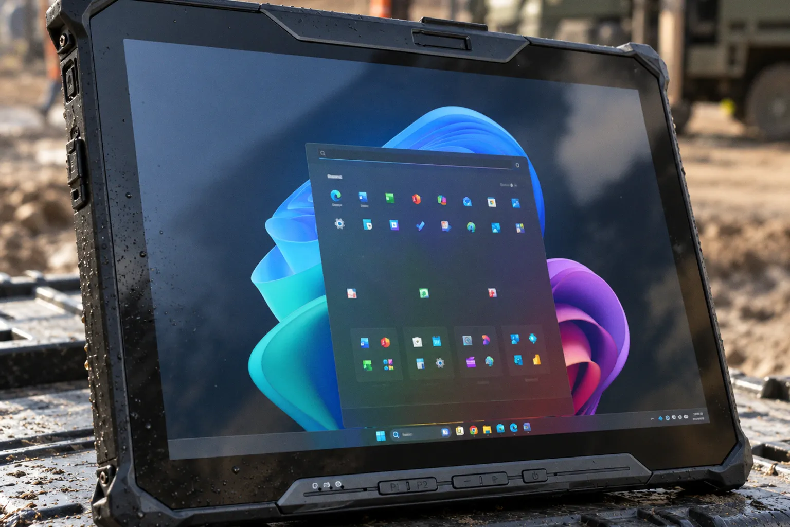 Защищенный полевой планшет Durabook R12 получил мощный ИИ-нейромодуль